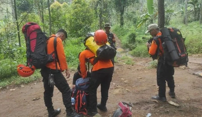 Mahasiswa ITB yang hilang di Gunung Puntang ditemukan selamat. (Ft jpnn.com)