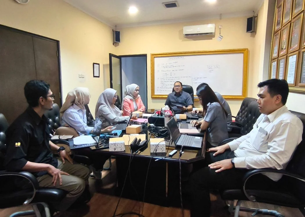 Rapat yang diselenggarakan di Bandung ini dibuka secara langsung oleh KadivP3H Kemenkum Jabar, Ferry Gunawan C.Dok-Humas Kemenkum Jabar