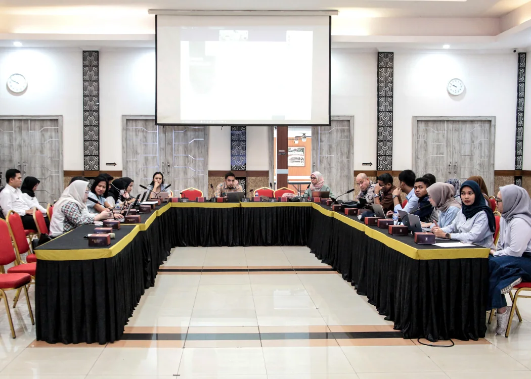 Kanwil Kemenkum Jabar menjadi tuan rumah penyelenggaraan Focus Group Discussion.Ist