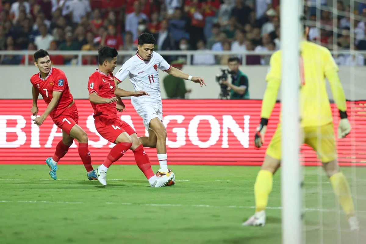 Timnas memberikan perlawanan sengit, meski akhirnya menelan kekalahan dari Vietnam dengan skor tipis 1-0 di Stadion Viet Tri, Minggu (15/12) malam WIB, pada matchday ketiga Grup B Piala AFF 2024.