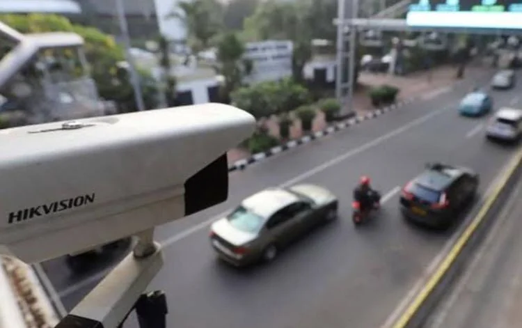 Tilang elektronik merupakan penerapan kamera pemantau berteknologi canggih.(Dok-int)