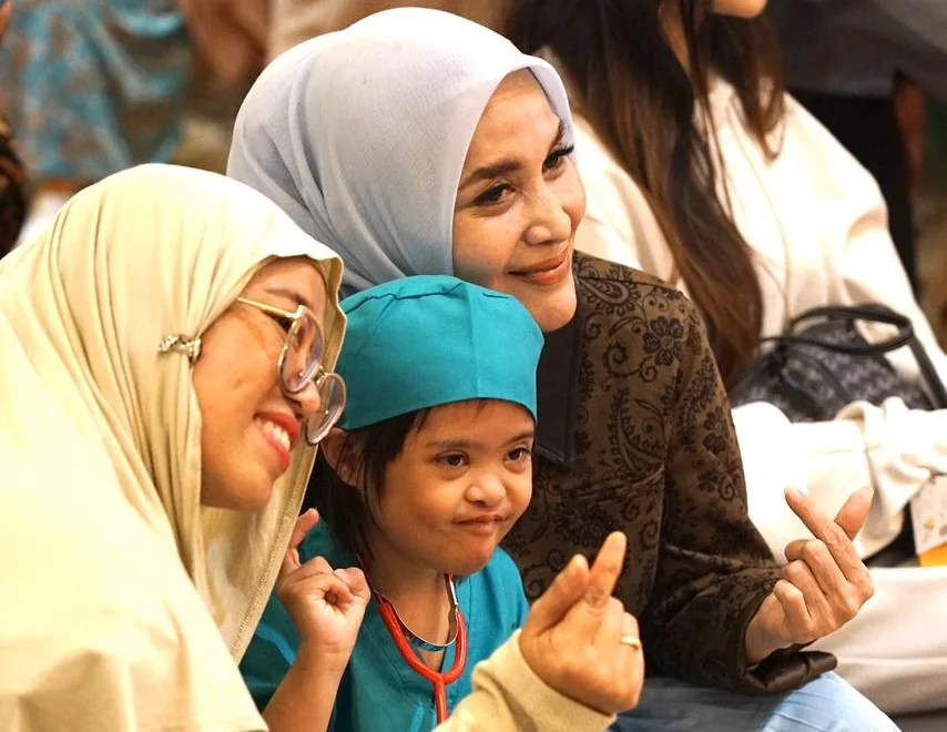 Kehadiran Yantie Rachim bagi para ABK maupun orang tua ABK memiliki arti yang sangat penting dalam memberikan semangat dan dukungan.Dok-Diskominfo Kota Bogor