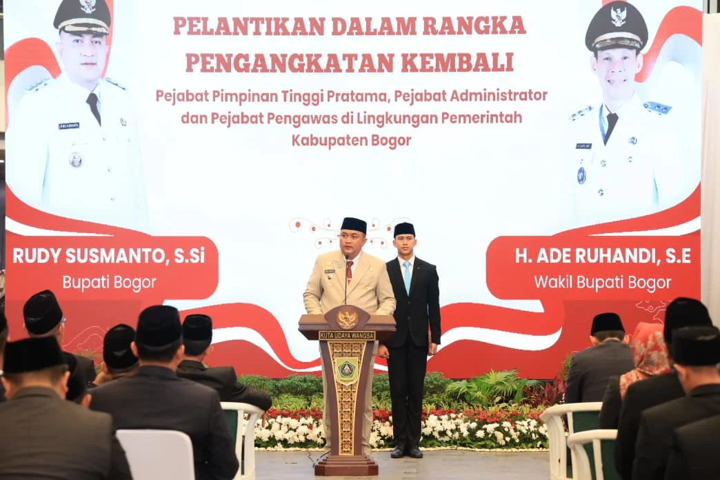 Bupati Bogor Rudy Susmanto resmikan dua SKPD baru yang beroperasi di VIVO Mall, Sukaraja.Dok-Diskomimfo Kab Bogor