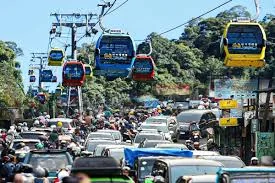 Atasi Macet di Puncak, Pemkab Bogor Akan Bangun Kereta Gantung