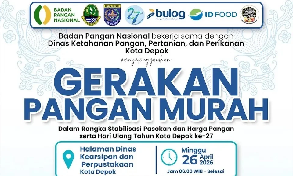 Flyer GPM DKP3 Kota Depok. (Gambar: DKP3)