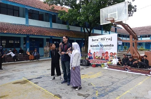 Wakil Bupati Sumedang M. Fajar Aldila menekankan untuk menjaga lingkungan sekolah yang aman, bersih, dan nyaman.Dok-Diskomimfosanditik Sumedang