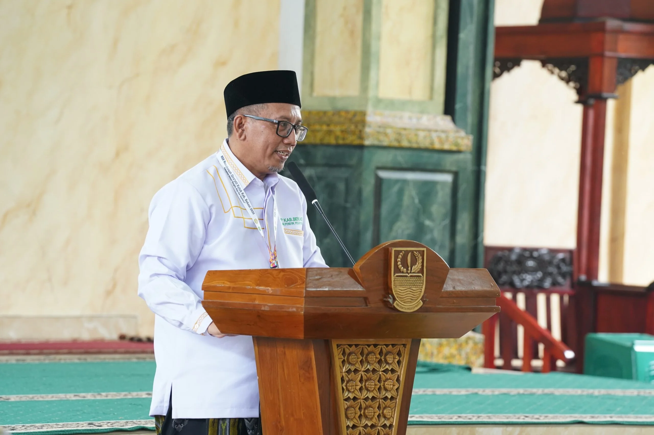 Ketua Forum Pondok Pesantren (Ponpes) Kabupaten Bekasi, KH Suryadi Zaini.Ist