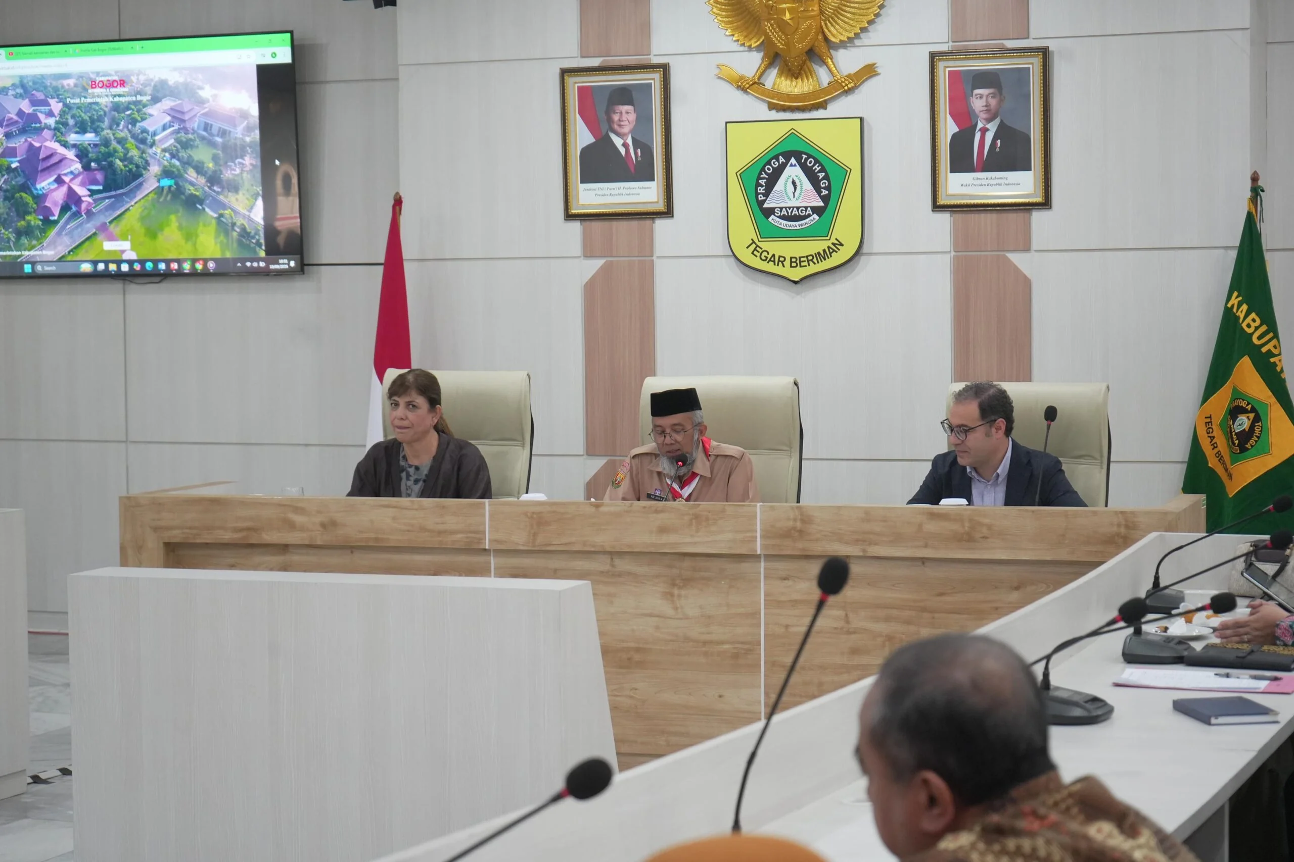 Pemkab Bogor menerima kunjungan delegasi Republik Turki.Ist
