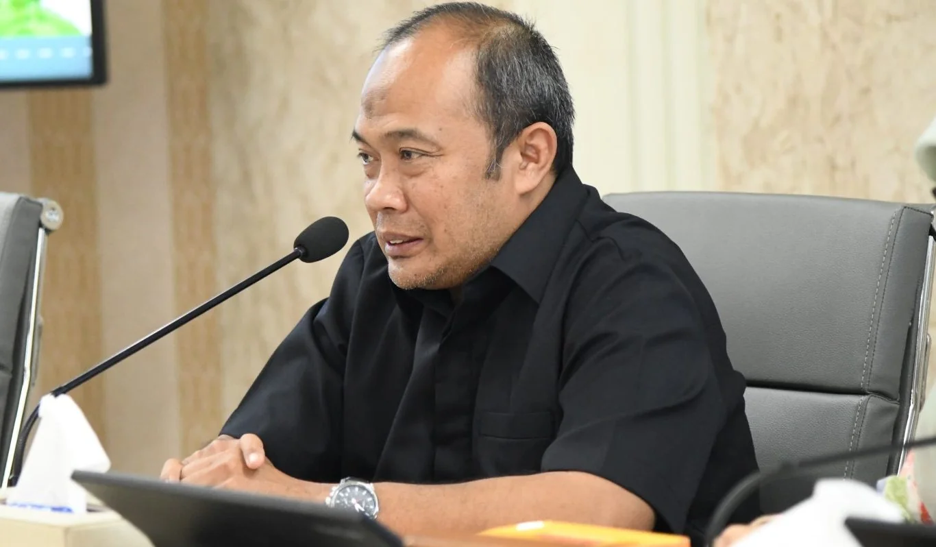 Wakil Ketua DPRD Provinsi Jawa Barat Iwan Suryawan di Kota Bandung. Senin, 3 Februari 2025.