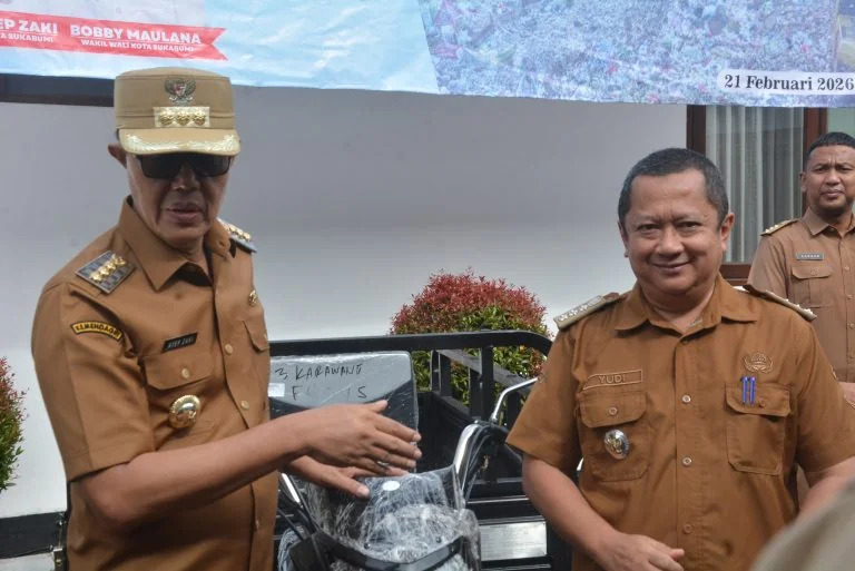 Wali Kota Sukabumi Ayep Zaki kepada para camat dalam Apel Peringatan Hari Peduli Sampah Nasional.Dok-Diskominfo Kota Sukabumi