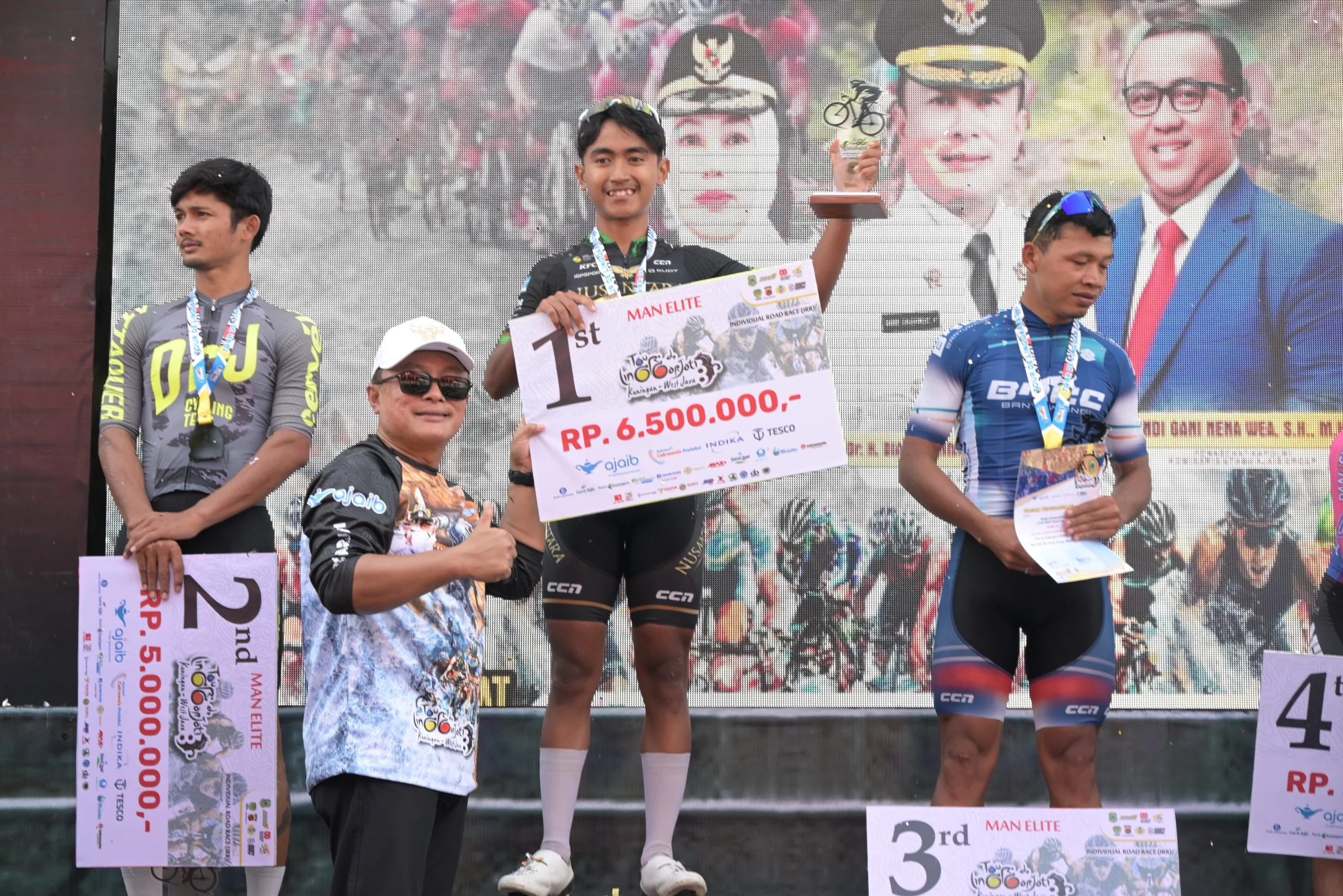 Bupati Kuningan, Dr. H. Dian Rachmat Yanuar, M.Si., menyampaikan apresiasinya atas semangat peserta dan sambutan hangat masyarakat.Ist