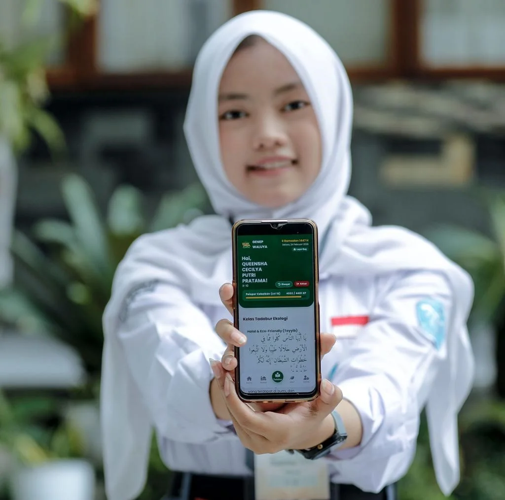 Genep Waluya, aplikasi Ramadan SMAN 6 Bandung.Dok-Nizar Humas Disdik Jabar
