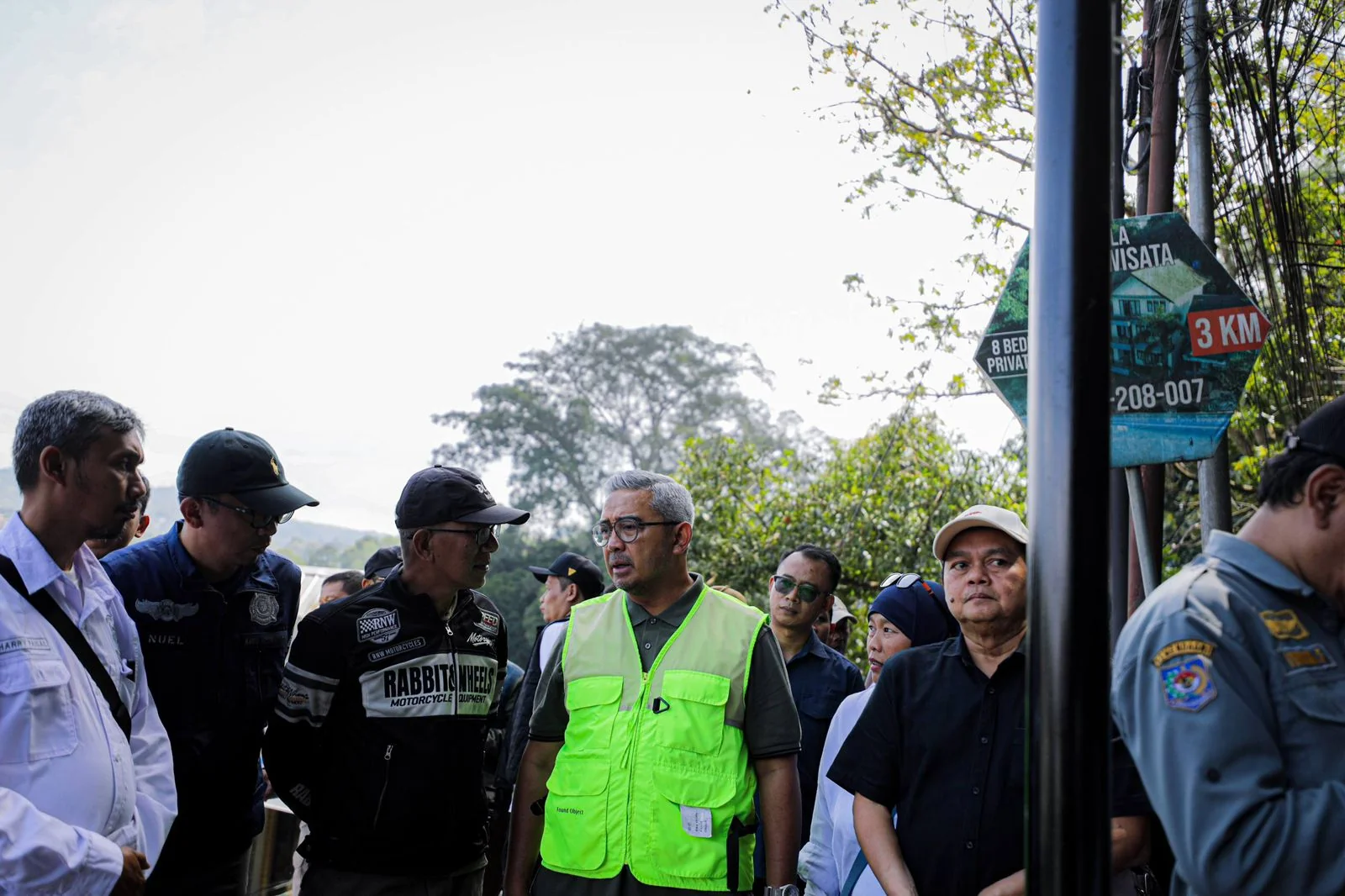 Wali Kota Bandung, Muhammad Farhan saat monitoring Siskamling Siaga Bencana ke-80 di Kelurahan Dago Kecamatan Coblong, Sabtu 31 Januari 2026.Dok-Diskominfo Kota Bandung