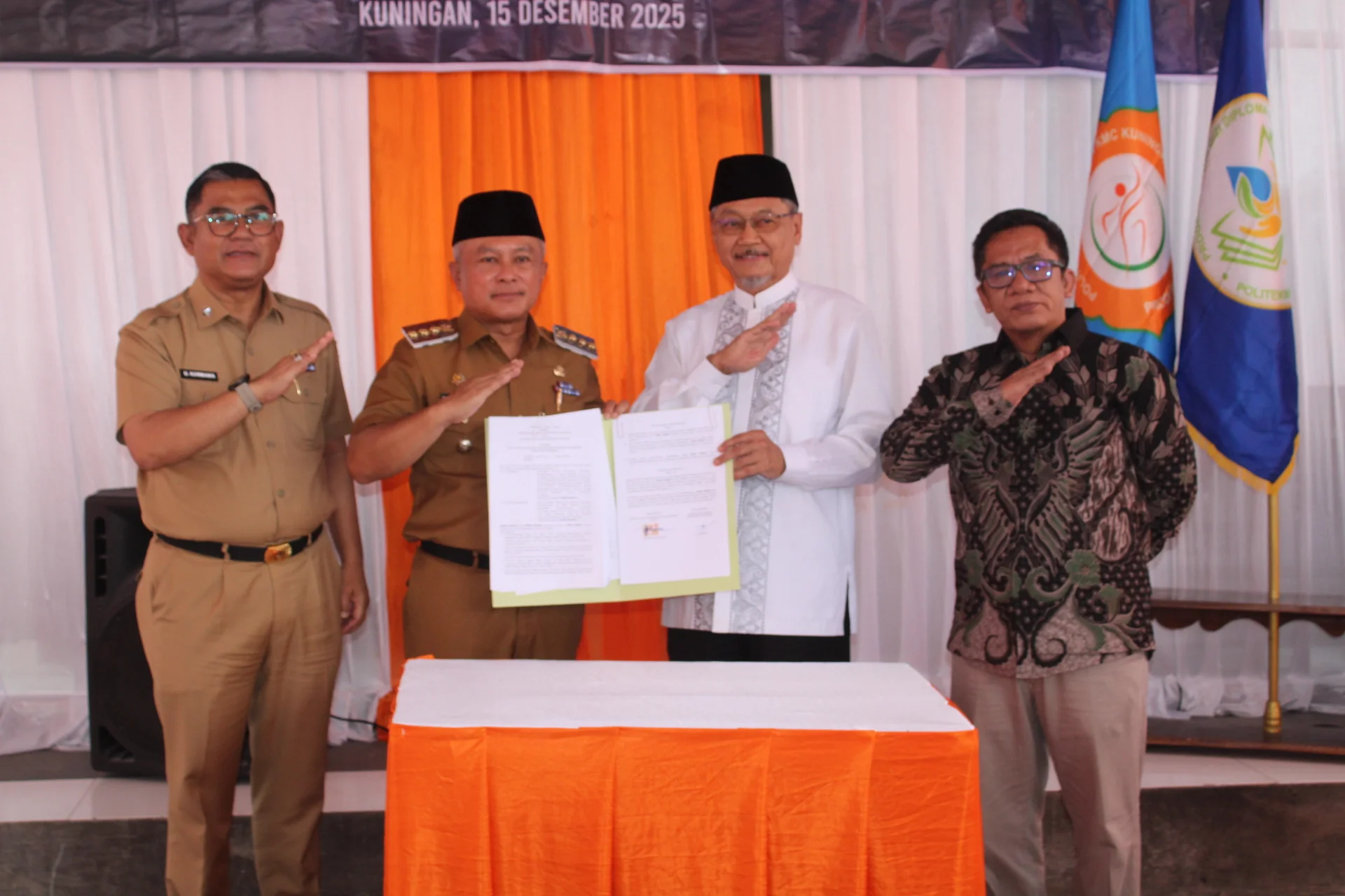 Bupati Kuningan Dr. H. Dian Rachmat Yanuar, M.Si., mengatakan kerja sama ini merupakan langkah strategis pemerintah daerah dalam mengelola barang milik daerah secara produktif di tengah keterbatasan fiskal.Ist