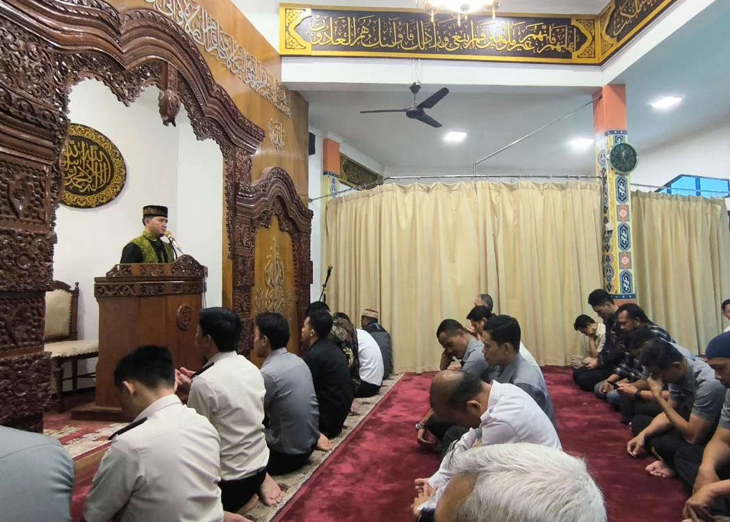 Selama Bulan Suci Ramadhan 1447 H, Kantor Wilayah Kemenkum Jawa Barat kembali menggelar kegiatan "Kanwil Jabar Mengaji".Dok-Humas Kemenkum Jabar
