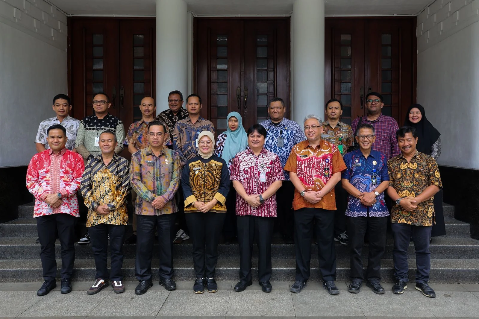 Rombongan dipimpin Wakil Wali Kota Pangkalpinang, Dessy Ayutrisna, dan diterima oleh Sekretaris Daerah Kota Bandung, Iskandar Zulkarnain.Dok-Diskominfo Kota Bandung