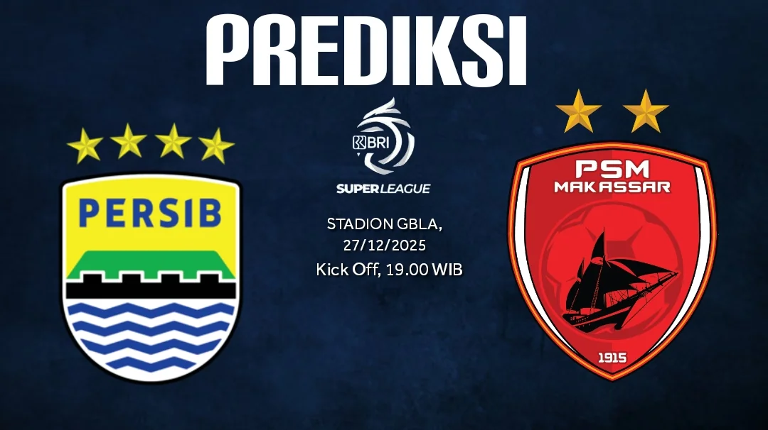 Prediksi Gol Persib Bandung Vs PSM Makassar, Ambisi Maung Bandung ke Puncak Klasemen