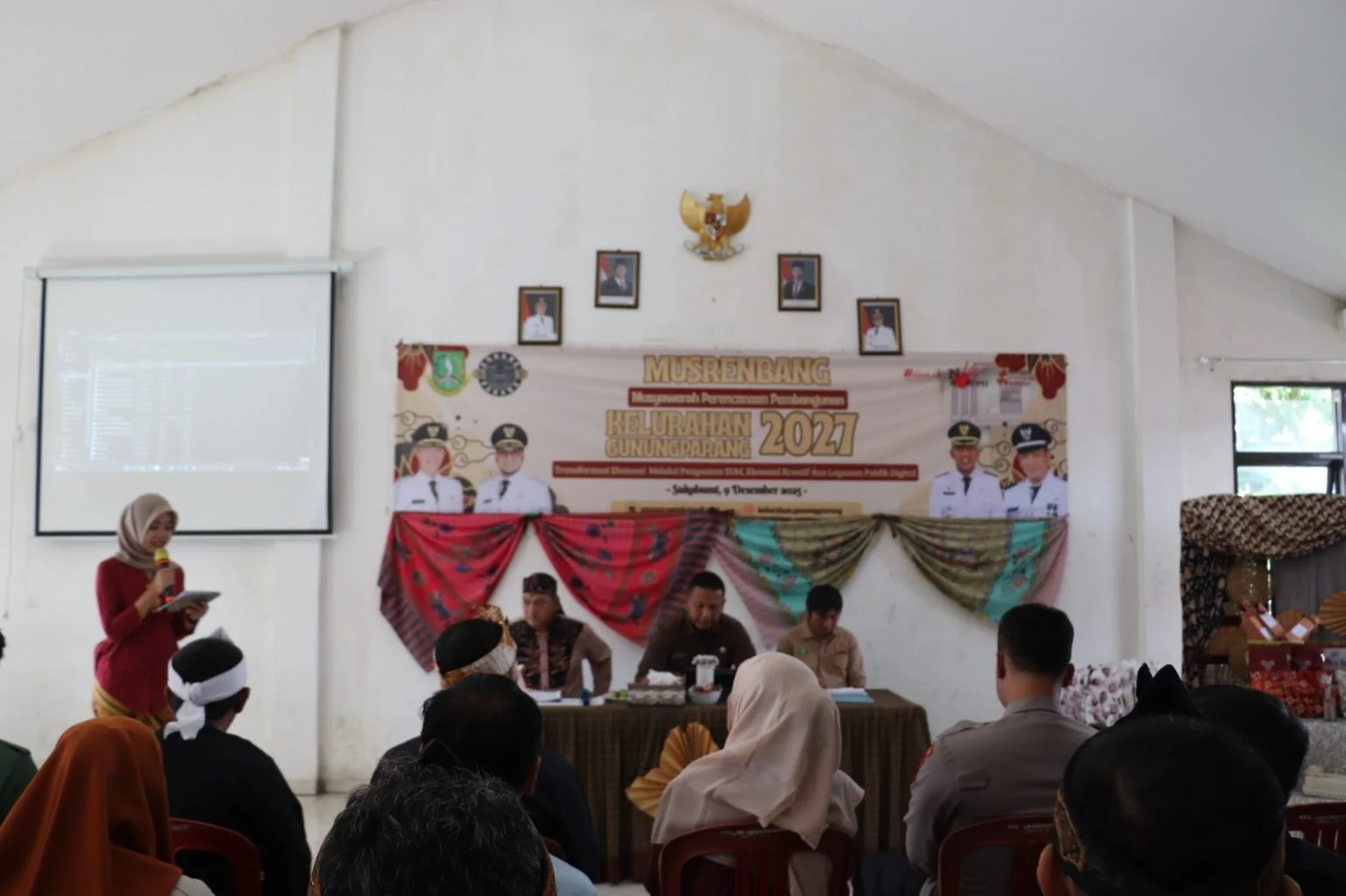 Masyarakat Kelurahan Gunung Parang dan Subang Jaya mengusulkan penyelenggaraan pelatihan bagi pelaku UMKM serta pelatihan kewirausahaan berbasis teknologi digital.Ist