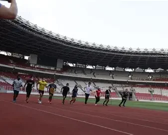 stadioan dengan lintasan atletik terstandar FIFA dan Internasional akan dibangun dalam penataan GOR Pajajaran Bogor.