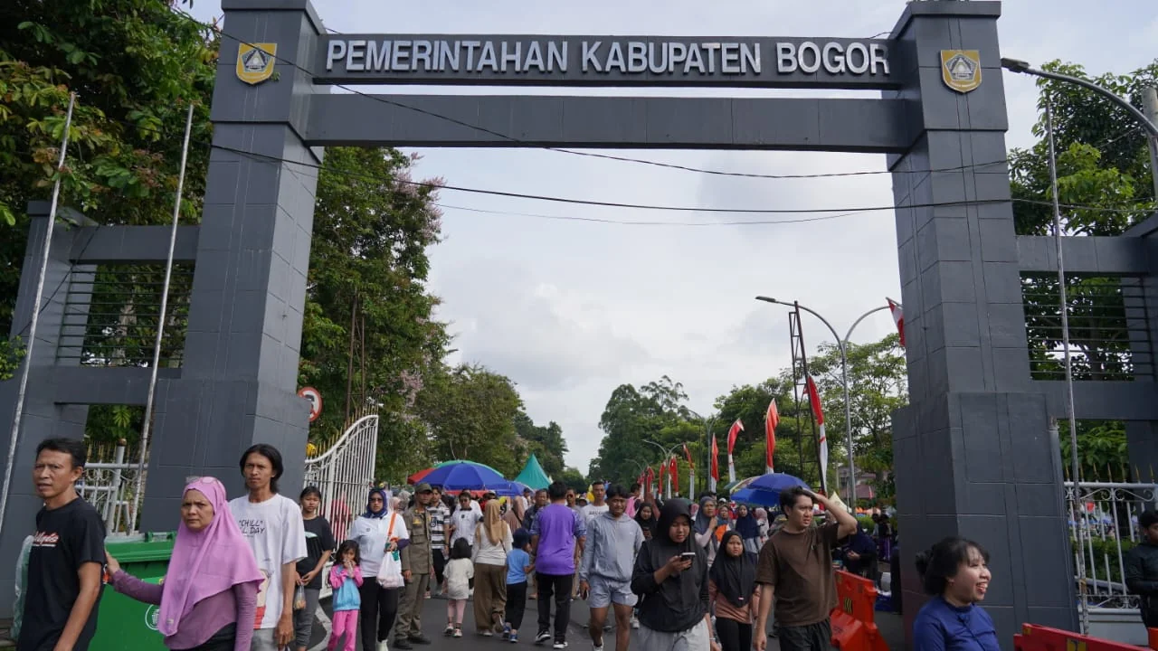 Pembangunan yang dilakukan oleh Bupati Bogor, Rudy Susmanto, terus mendapat apresiasi dari masyarakat.Dok-Diskomimfo Kab Bogor