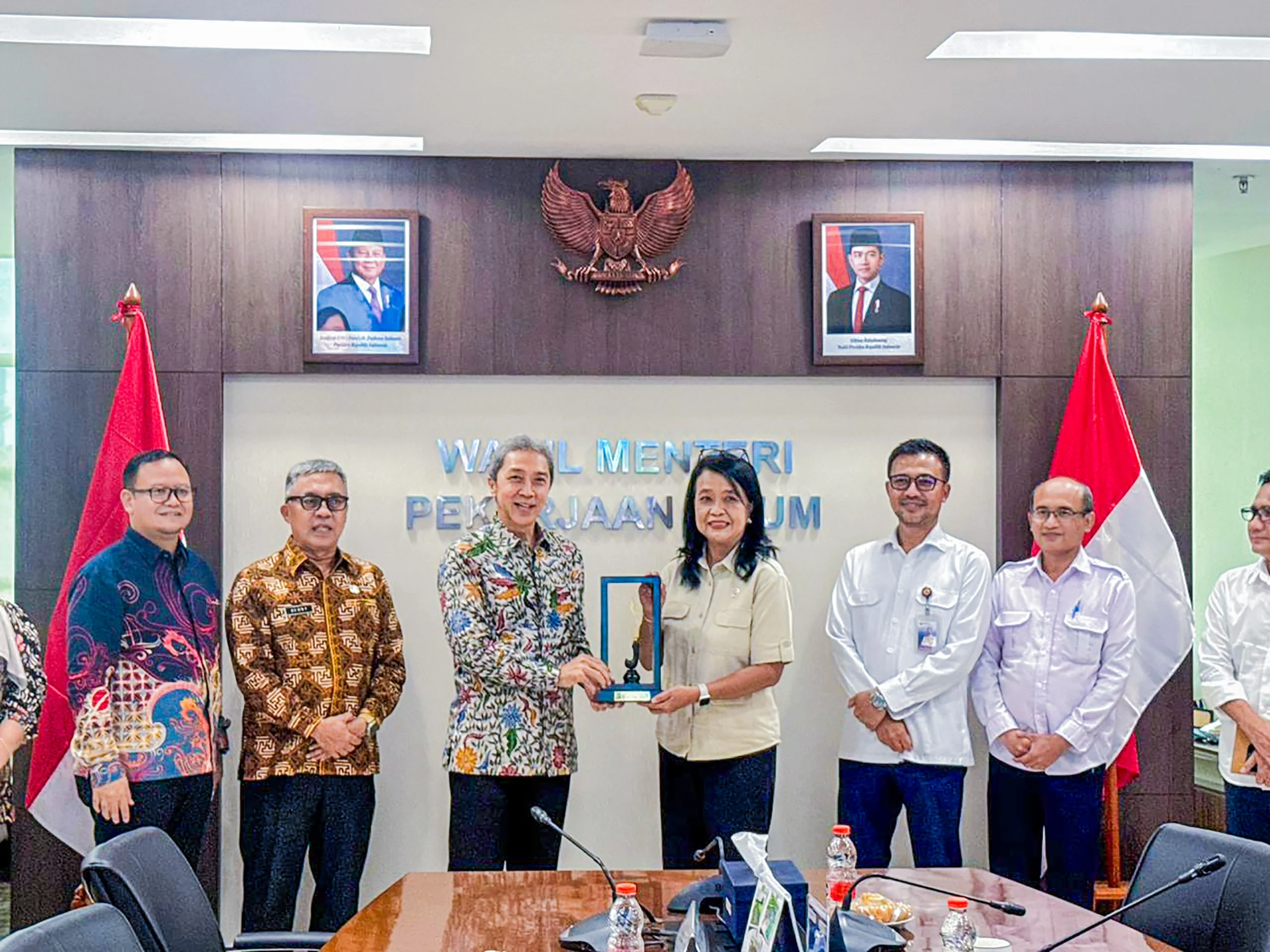 Wali Kota Bogor, Dedie A. Rachim beretemu Wakil Menteri Pekerjaan Umum (Wamen PU), Diana Kusumastuti.Dok-Diskominfo Kota Bogor