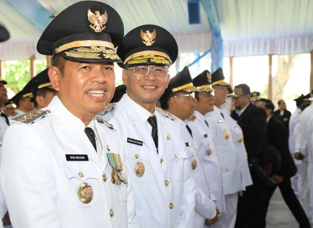 Dedi Mulyadi resmi dilantik sebagai Gubernur Jawa Barat yang berlangsung di Istana Merdeka, Jakarta, Kamis (20 Februari 2025).