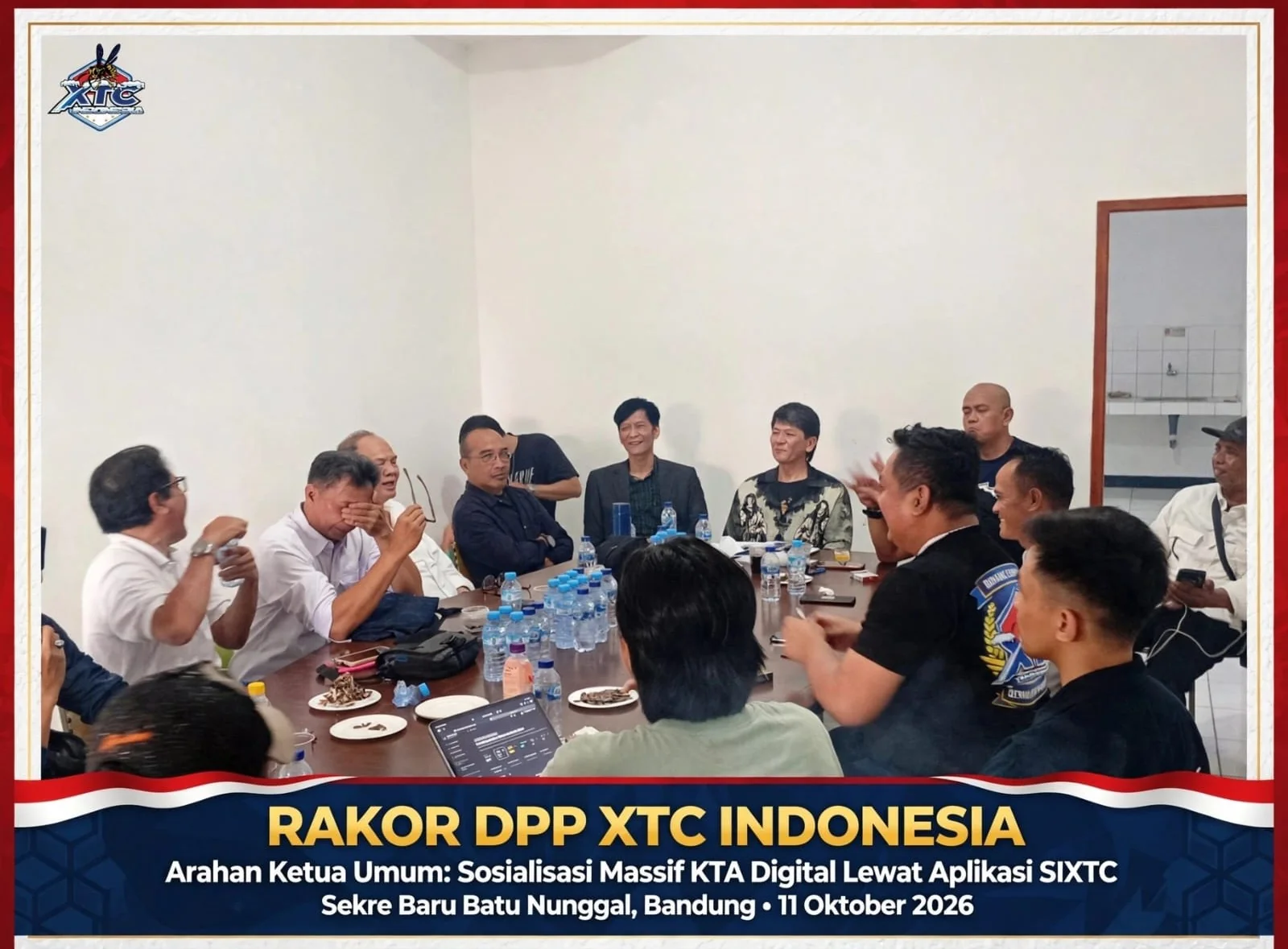 Ketua Umum pimpin rakor.Dok-Narsum