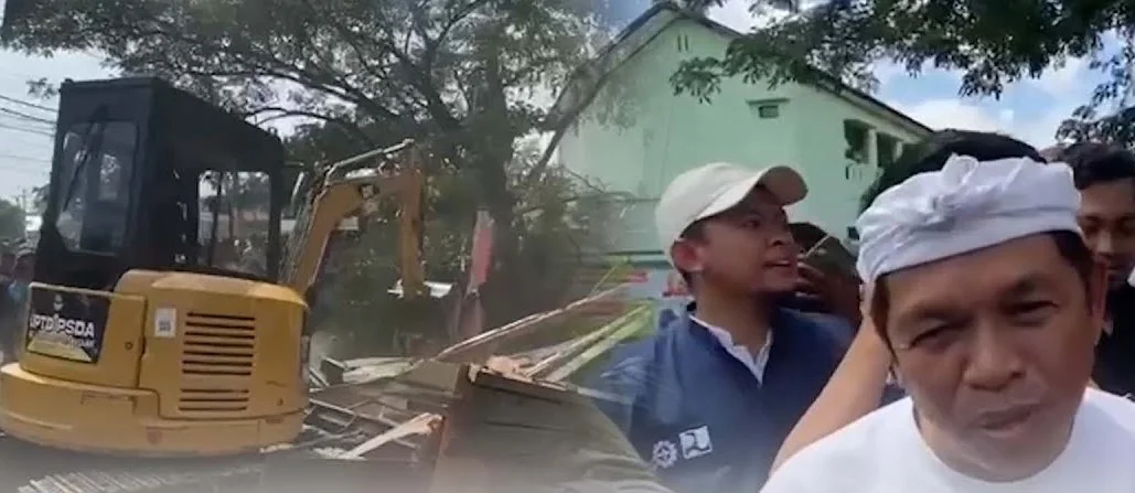 Dedi Mulyadi Bongkar Bangunan Liar di Bekasi, Warga Ngaku Kecewa