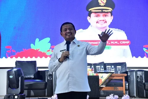 Bupati Sumedang Dony Ahmad Munir menegaskan komitmen Pemerintah Kabupaten Sumedang dalam mendorong Program Sekolah Ramah Lingkungan.Dok-Diskominfosanditik Sumedang