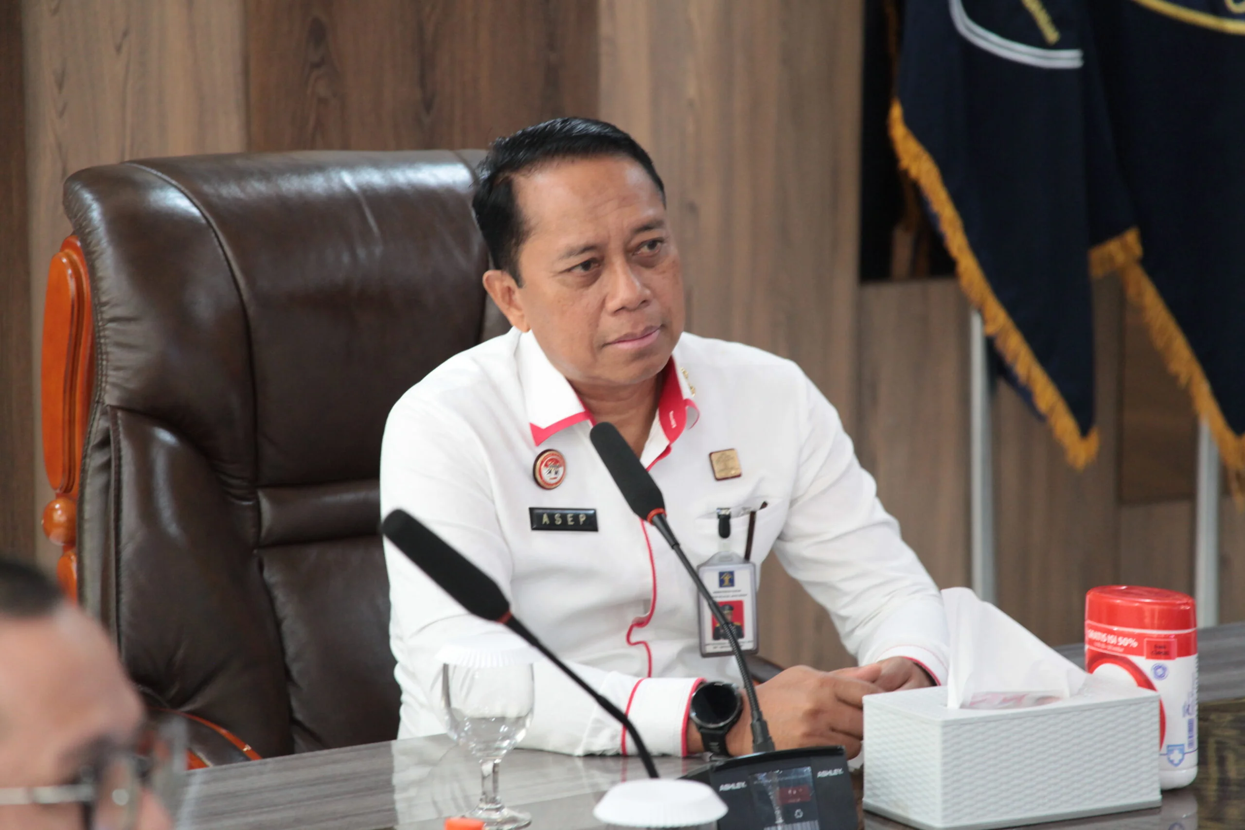Kepala Kantor Wilayah Kemenkum Jawa Barat, Asep Sutandar, turut memberikan atensi penuh terhadap arahan terbaru Menteri Hukum.Ist