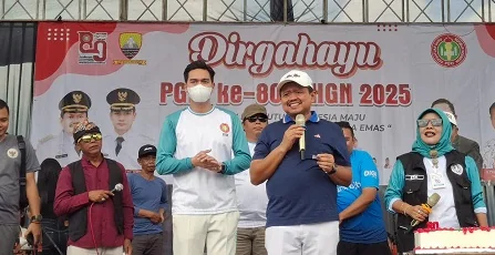 Bupati Sumedang Dony Ahmad Munir didampingi Wabup Sumedang M Fajar Aldila.Ist