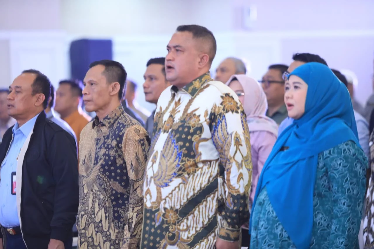 Bupati Bogor, Rudy Susmanto menggelar Musyawarah Perencanaan Pembangunan (Musrenbang) RKPD Tahun 2026 di Sebaguna 1 Setda.Dok-Diskominfo Kab Bogor