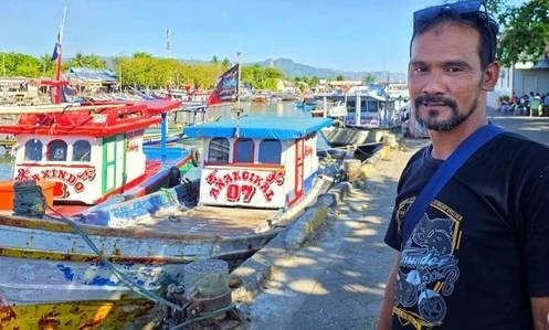 Rizal Faisal, Komandan Viking Palabuhanratu. (Foto detik.com)