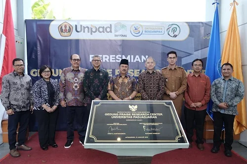 Wakil Bupati Sumedang M Fajar Aldila yang hadir di lokasi menyebutkan,  peresmian Praise menjadi salah satu terobosan Unpad.Dok-Diskomimfosanditik Sumedang