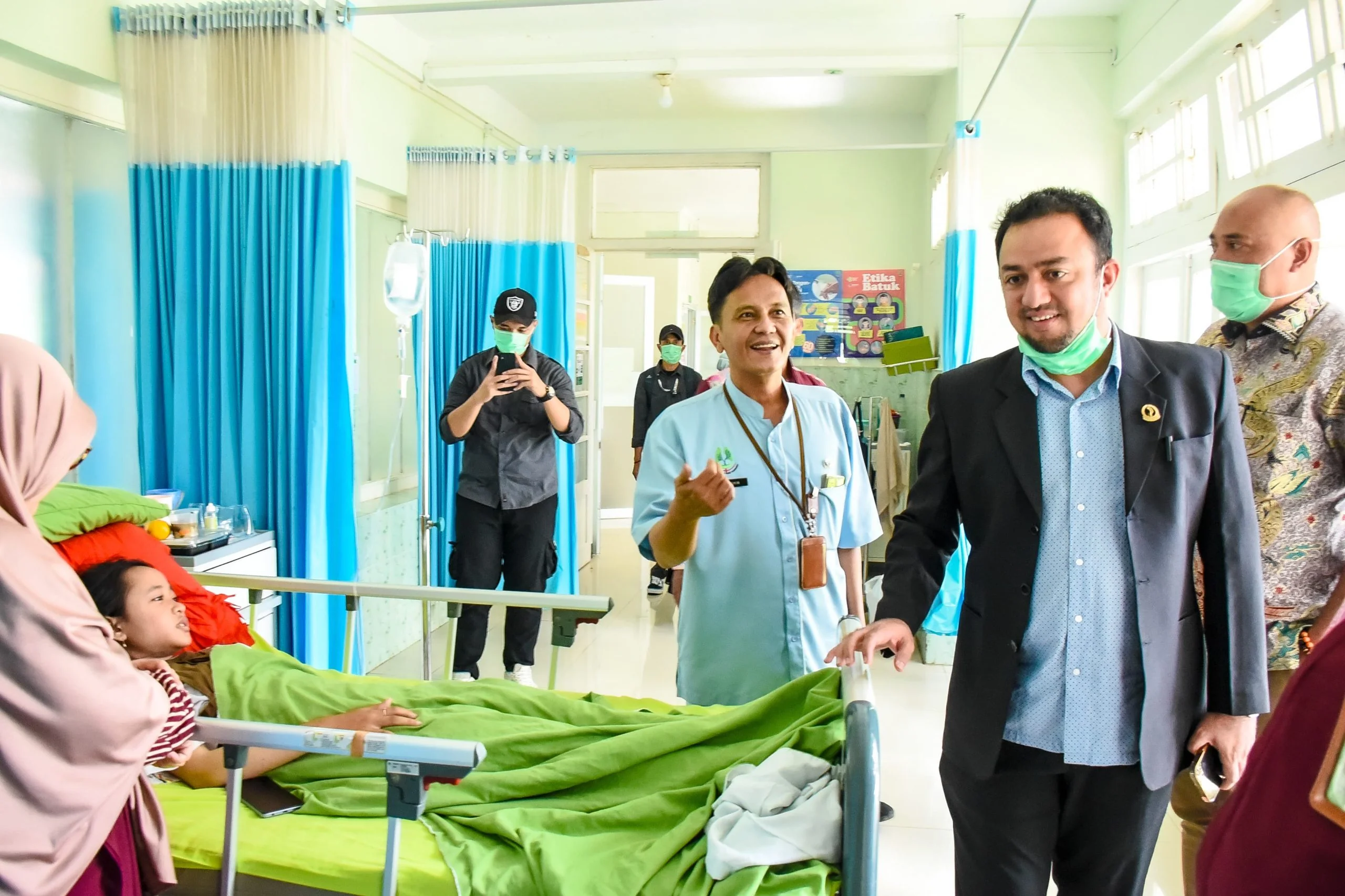 Komisi V DPRD Provinsi Jawa Barat saat kunjungan kerja ke RS Paru Sidawangi Kabupaten, Cirebon, Jumat (17/1/2025).