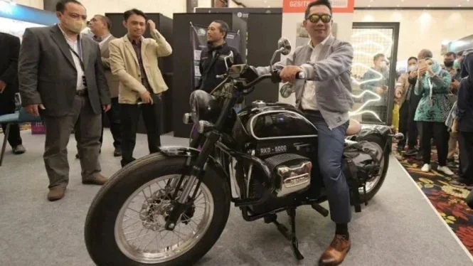 Salah satu jenis motor Ridwan Kamil yang disita KPK.