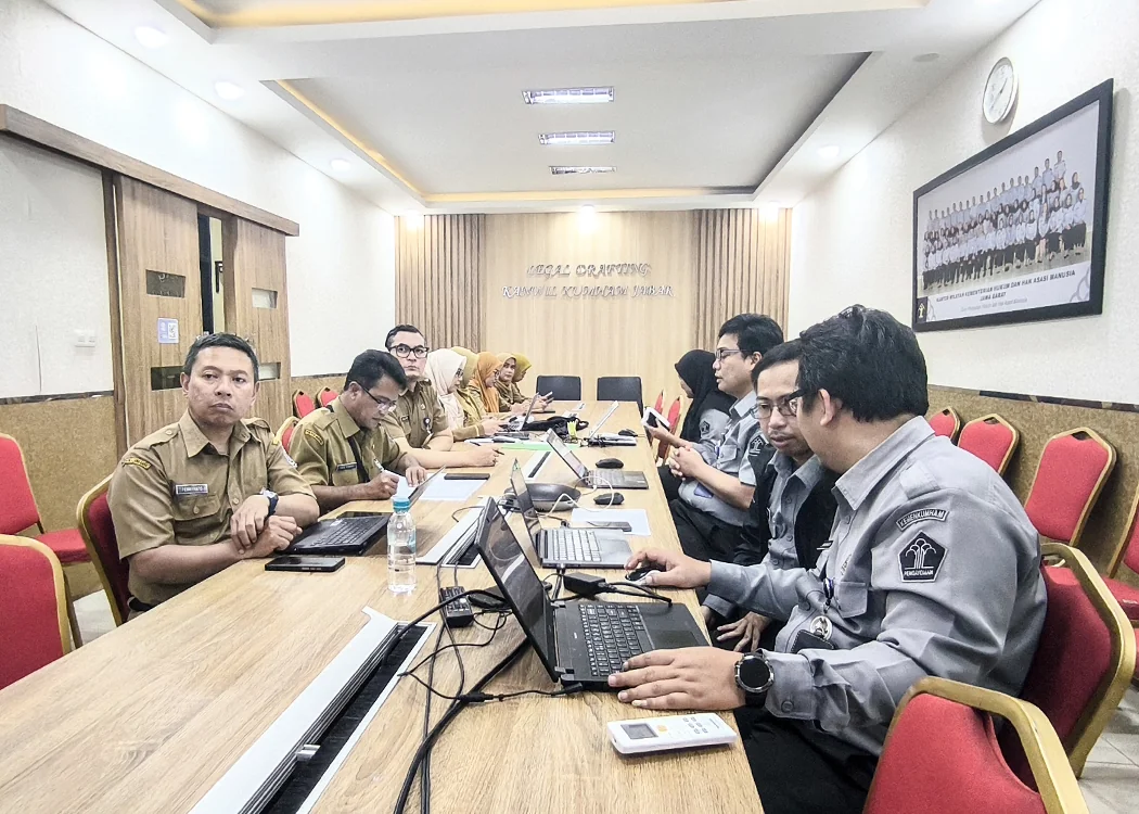Kanwil Kemenkum Jabar gelar Rapat Harmonisasi untuk membahas empat Rancangan Peraturan Wali Kota (Raperwal) Bandung.Ist