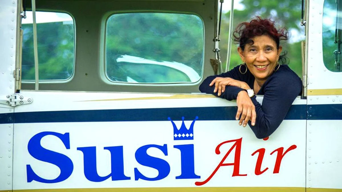 Ti Ngajual Lauk nepi ka Ngapung di Langit: Susi Pudjiastuti, Ratu Laut Anu Janten Panguasa Udara