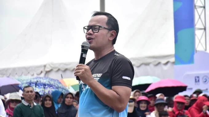 Wamendagri Bima Arya Ingin Buat Kegiatan Lebih Besar di Jatigede.Ist