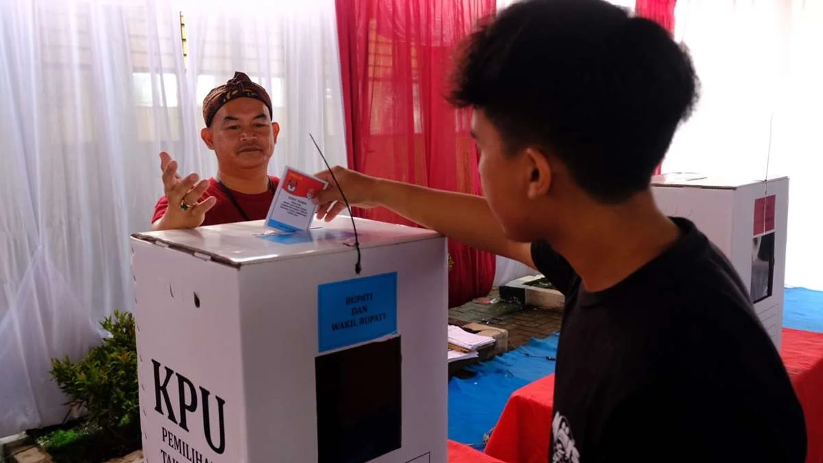 Simulasi Oleh KPU Garut (Dok-Diskomimfo Garut)