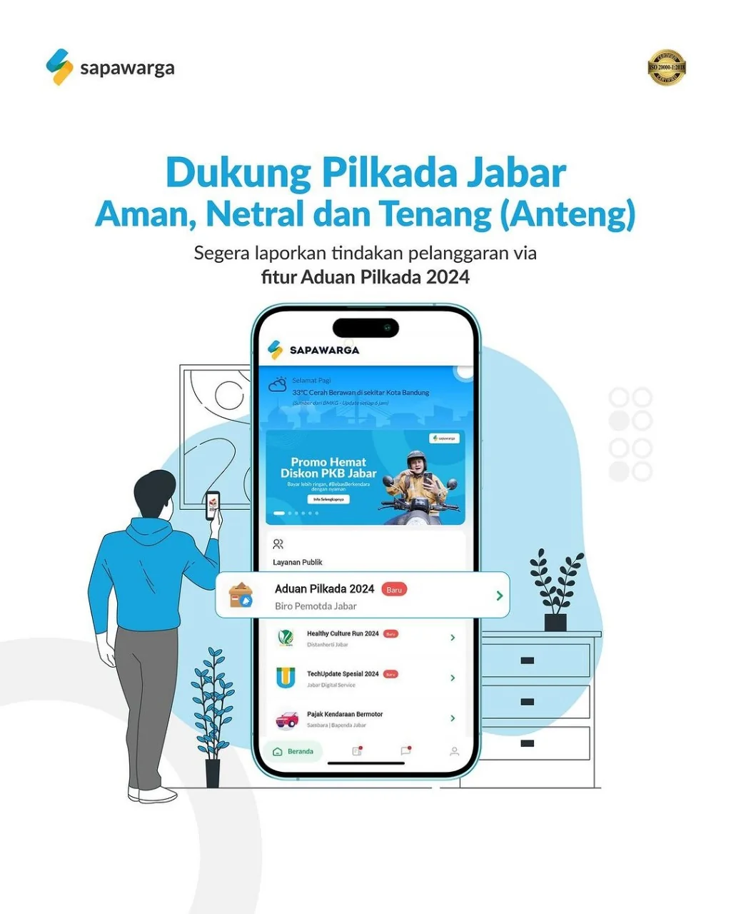 Aplikasi Sapawarga (Dok-Diskomimfo Jabar)