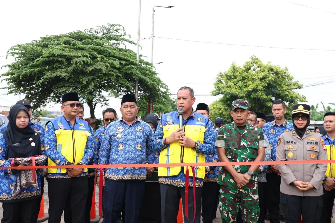 Wali Kota Bekasi Tri Adhianto menyampaikan bahwa pembukaan jalan ini merupakan bagian dari komitmen Pemerintah Kota Bekasi dalam menyediakan infrastruktur yang bermanfaat langsung bagi masyarakat.Dok-Diskominfostandi Kota Bekasi