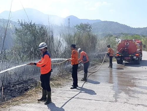 BPBD Sumedang Mengingatkan, Waspada Karhutla di Musim Kemarau.Dok-Diskominfosanditik Sumedang