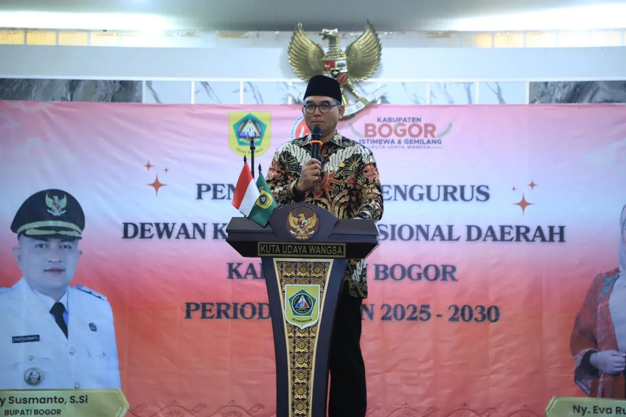 Sekda Kab Bogor, Ajat Rochmat Jatnika.Ist