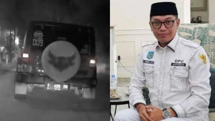 Kepala Desa Cimanggis, Kecamatan Bojonggede, Kabupaten Bogor, Jawa Barat, Abdul Azis Anwar yang punya mobil Jeep Rubicon.