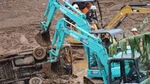 Kontur Tanah Labil Hambat Pencarian Korban Longsor Cisarua KBB