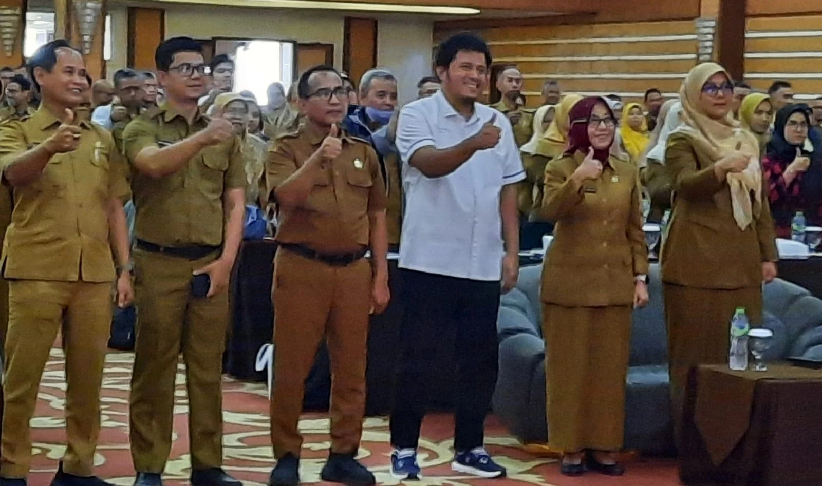 Yayasan EBU menggelar workshop Bimtek bagi Kepsek dan Wakasek se-Bandung Raya di Hotel Grand Asrilia, Jalan Pelajar Pejuang, Kota Bandung pada Senin, 8 Desember 2025.