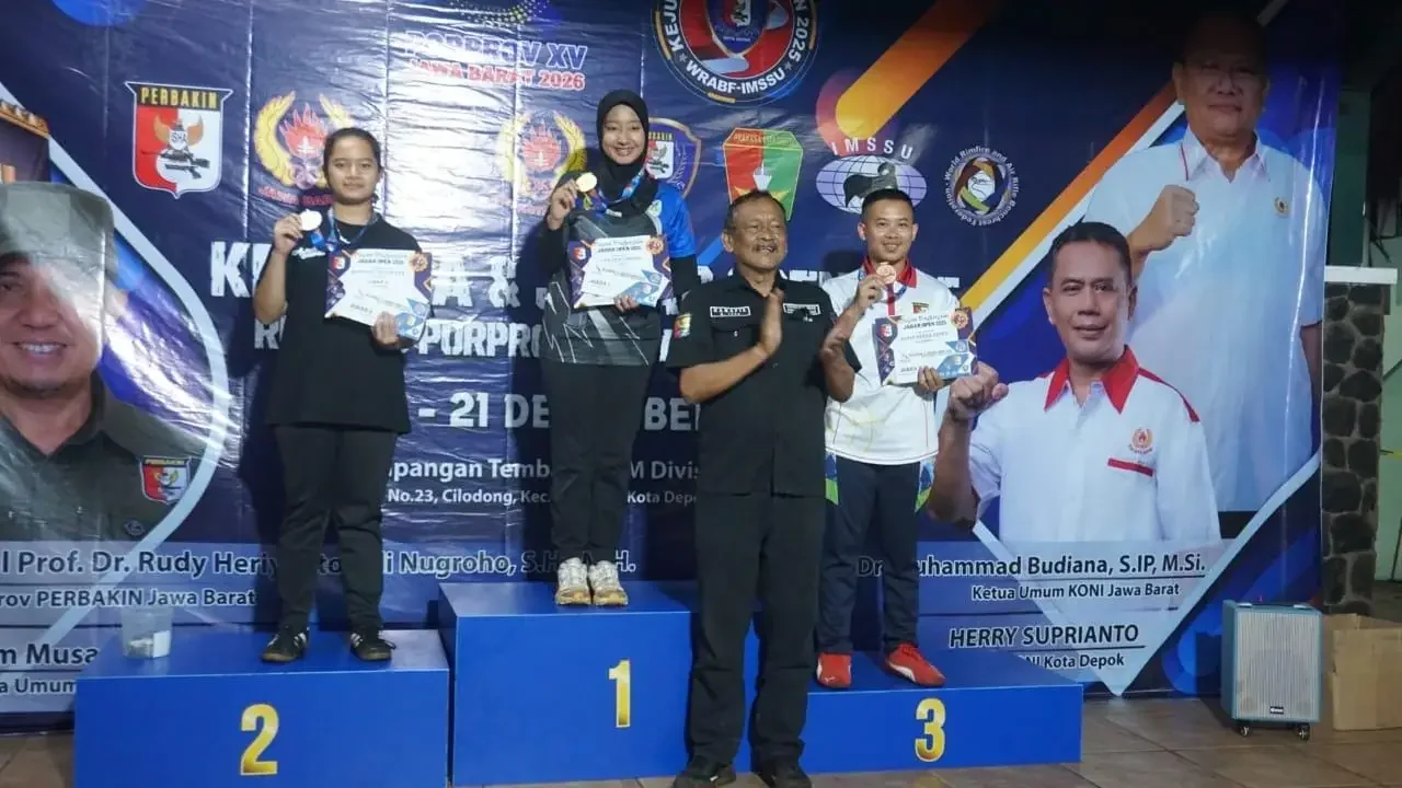 Gelaran Kejurda Jawa Barat dan Jawa Barat Open 2025. (Foto: KONI Kota Depok/ Diskominfo Depok).
