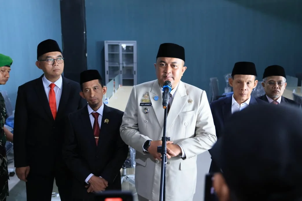 Bupati Bogor Rudy Susmanto gerak cepat (gercep) dengan mengoperasikan dua Satuan Kerja Perangkat Daerah (SKPD) baru, yakni Dinas Pertanahan dan Tata Ruang serta Dinas Kebudayaan.Dok-Diskomimfo Kab Bogor
