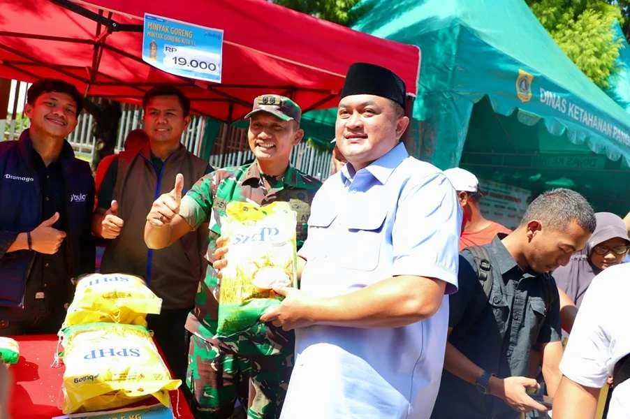 Bupati Bogor Rudy Susmanto bersama Dandim 0621 Kabupaten Bogor.Ist